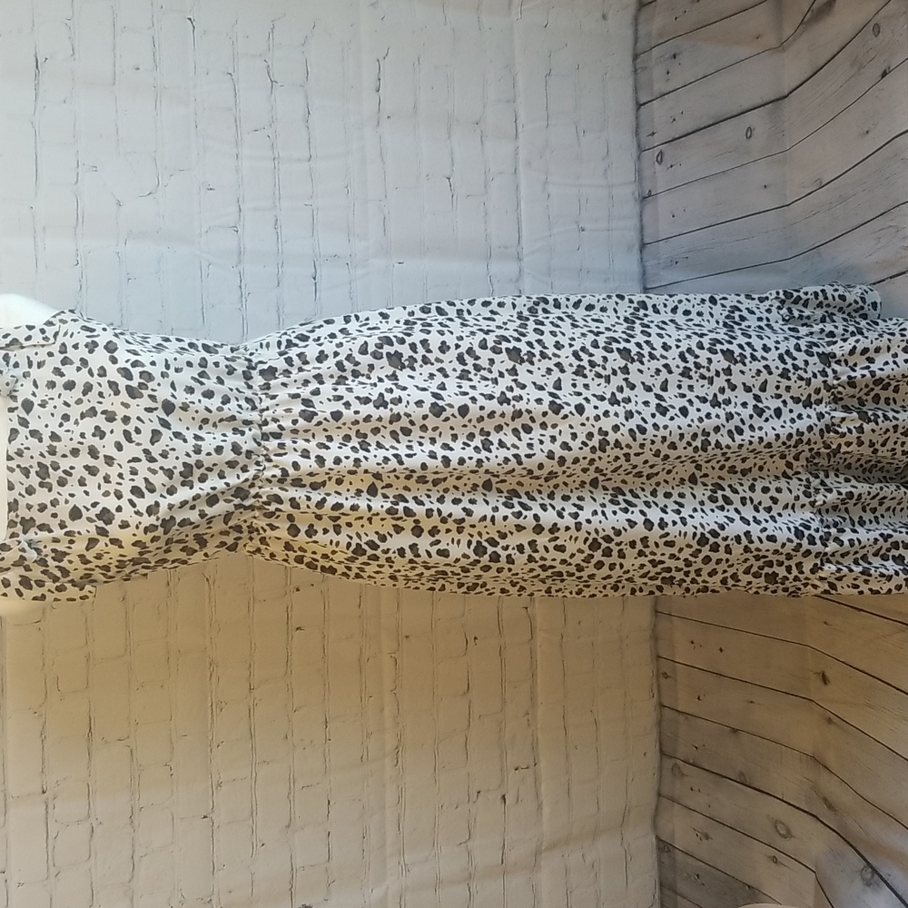 Leopard Maxi Summer Dress - Picture 1 of 5